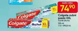 Hruška Colgate zubní pasta XXL různé druhy 125 ml nabídka