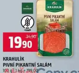 Terno KRAHULÍK PIVNÍ PIKANTNÍ SALÁM 100 g nabídka