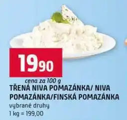 Terno TŘENÁ NIVA POMAZÁNKA/NIVA POMAZÁNKA/FINSKÁ POMAZÁNKA 100 g nabídka