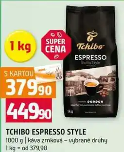 Terno TCHIBO ESPRESSO STYLE 1000 g nabídka
