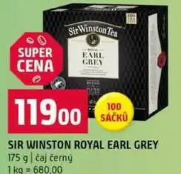 Terno SIR WINSTON ROYAL EARL GREY 175 g nabídka