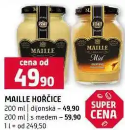 Terno MAILLE HOŘČICE 200 ml nabídka