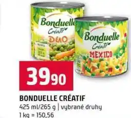 Terno BONDUELLE CRÉATIF 425 ml/265 g nabídka