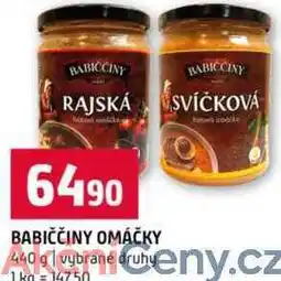 Terno BABIČČINY OMÁČKY 440 g nabídka