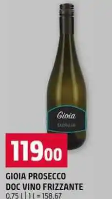 Terno GIOIA PROSECCO DOC VINO FRIZZANTE 0,75 l nabídka