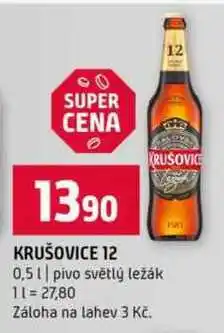 Terno KRUŠOVICE 12 0,5 l nabídka