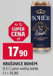 Terno KRUŠOVICE BOHÉM 0,5 l nabídka