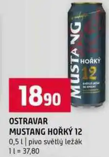 Terno OSTRAVAR MUSTANG HOŘKÝ 12 0,5 l nabídka