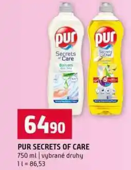 Terno PUR SECRETS OF CARE 750 ml nabídka