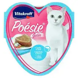 Terno Vitakraft Poésie Gelée + losos & špenát v želé 85g nabídka