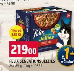 Terno FELIX SENSATIONS JELLIES 24x 85 g nabídka