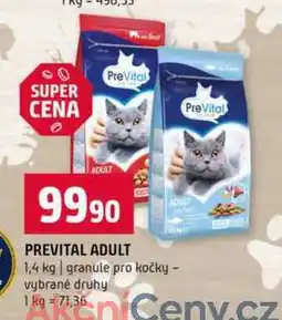 Terno PREVITAL ADULT 1,4 kg nabídka