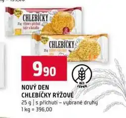 Terno NOVÝ DEN CHLEBÍČKY RÝŽOVÉ 25 g nabídka