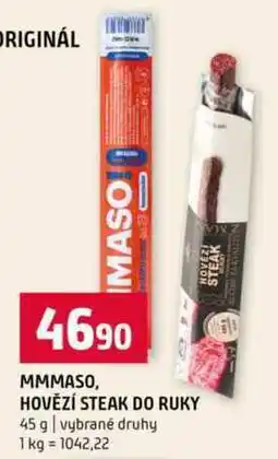 Terno MMMASO, HOVĚZÍ STEAK DO RUKY 45 g nabídka