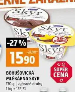 Terno BOHUŠOVICKÁ MLÉKÁRNA SKYR 130 g nabídka