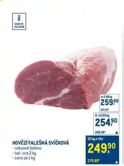 Makro Hovězí falešná svíčková nabídka
