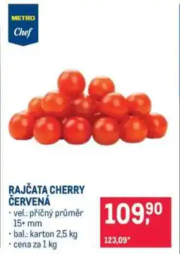 Makro Rajčata cherry červená nabídka