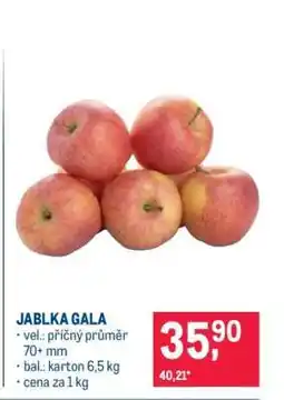 Makro JABLKA GALA nabídka