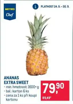 Makro Ananas Extra Sweet nabídka