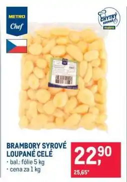 Makro BRAMBORY SYROVÉ LOUPANÉ CELÉ nabídka
