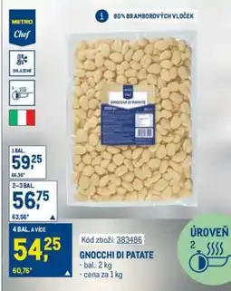 Makro Gnocchi di Patate nabídka