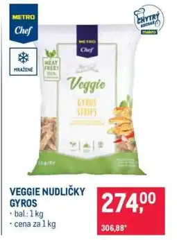 Makro Veggie nudličky gyros nabídka