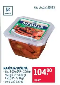 Makro Rajčata sušená nabídka