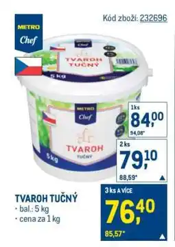 Makro Tvaroh tučný nabídka