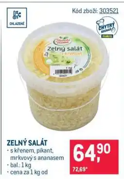 Makro Zelný salát nabídka