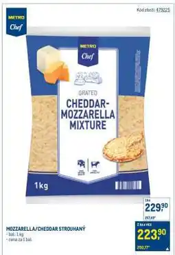 Makro MOZZARELLA/CHEDDAR STROUHANÝ nabídka