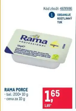 Makro Rama porce nabídka