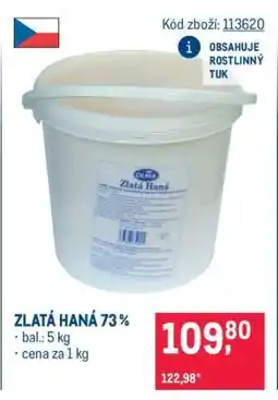 Makro Zlatá Haná 73% nabídka
