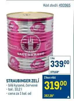 Makro STRAUBINGER ZELÍ nabídka