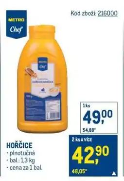Makro Hořčice nabídka