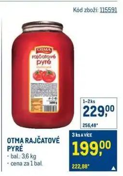 Makro OTMA RAJČATOVÉ PYRÉ nabídka