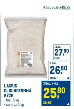 Makro Lagris Dlouhozrnná rýže nabídka