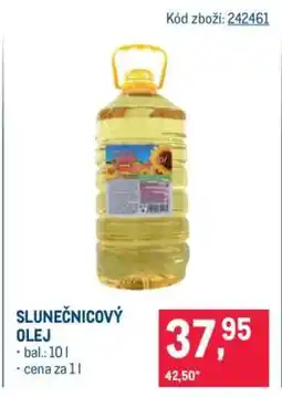 Makro Slunečnicový olej nabídka