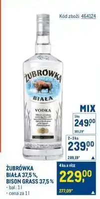 Makro ŻUBRÓWKA BIAŁA 37,5%, BISON GRASS 37,5% nabídka