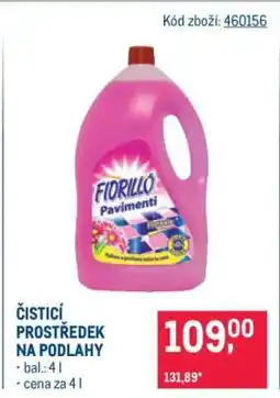 Makro Čisticí prostředek na podlahy nabídka