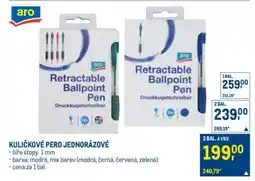 Makro KULIČKOVÉ PERO JEDNORÁZOVÉ nabídka