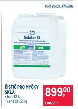 Makro ČISTIČ PRO MYČKY SKLA nabídka