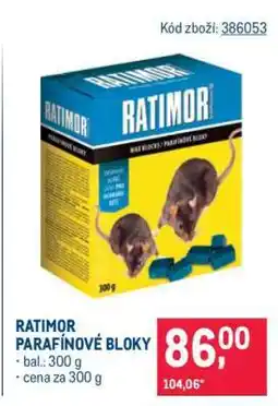 Makro RATIMOR PARAFÍNOVÉ BLOKY nabídka