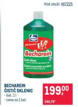 Makro BECHAREIN ČISTIČ SKLENIC nabídka