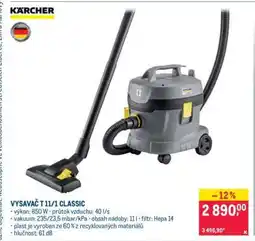 Makro VYSAVAČ T 11/1 CLASSIC nabídka