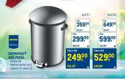 Makro ODPADKOVÝ KOŠ PEDÁL nabídka