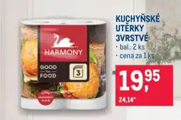 Makro Kuchyňské utěrky 3vrstvé nabídka