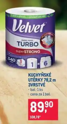 Makro KUCHYŇSKÉ UTĚRKY 78,2 m 3VRSTVÉ nabídka