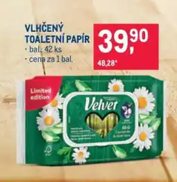 Makro Vlhčený toaletní papír nabídka