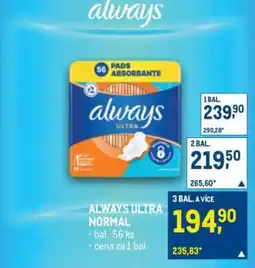 Makro Always ultra normal nabídka