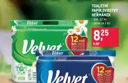 Makro Toaletní papír 3vrstvý heřmánek nabídka